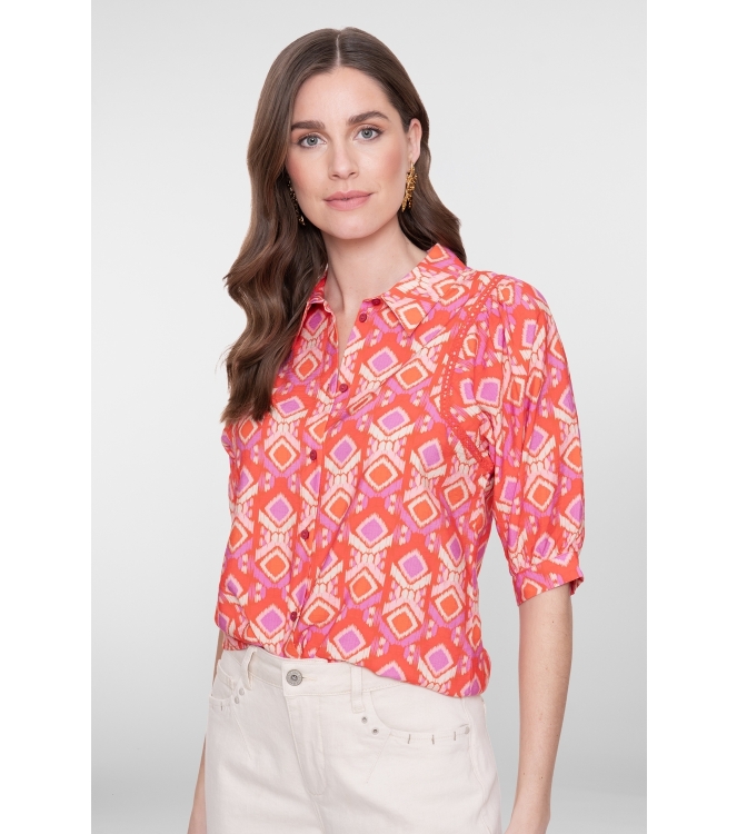 Geisha blouse 450 Red