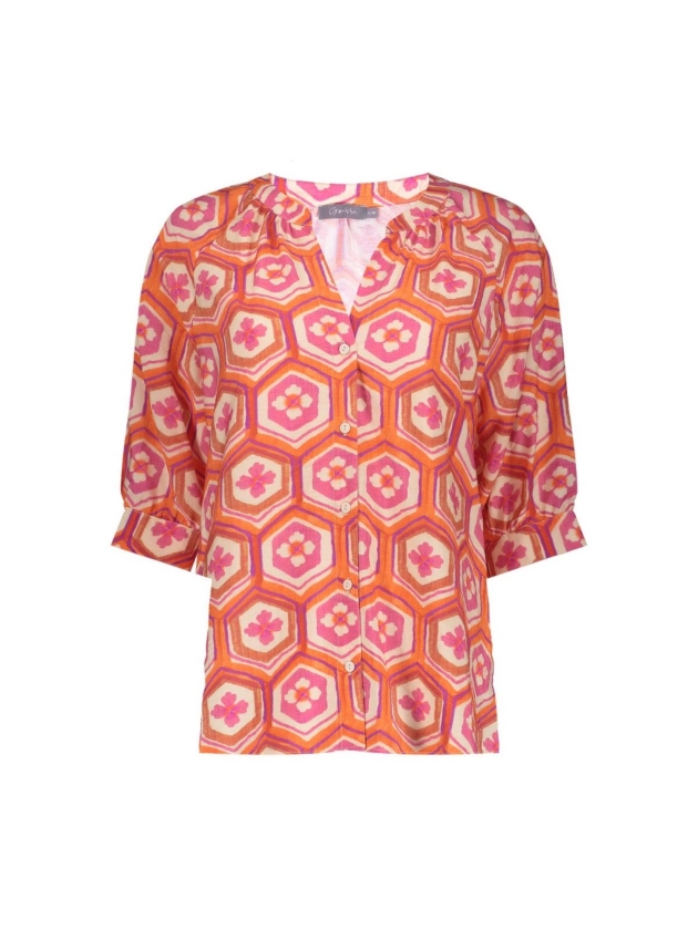Geisha blouse 718 Ecru