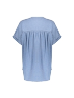 Geisha Top lyocell ropes 830 Bleached denim