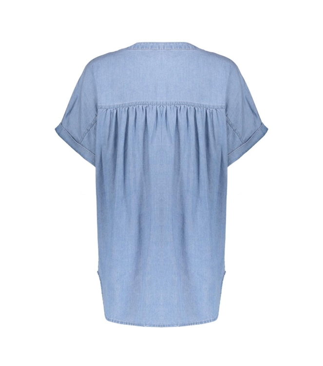 Geisha Top lyocell ropes 830 Bleached denim