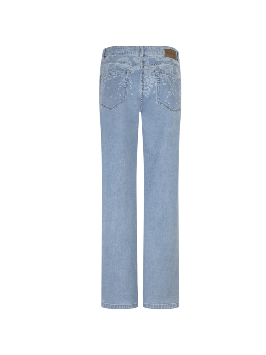 Red Button De Colette Flowerprint Denim is een 108 Bleach