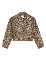 Josh V NADINE bomber jacket with leopard print 604 leopard brown