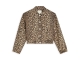 Josh V NADINE bomber jacket with leopard print 604 leopard brown