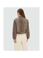 Josh V NADINE bomber jacket with leopard print 604 leopard brown