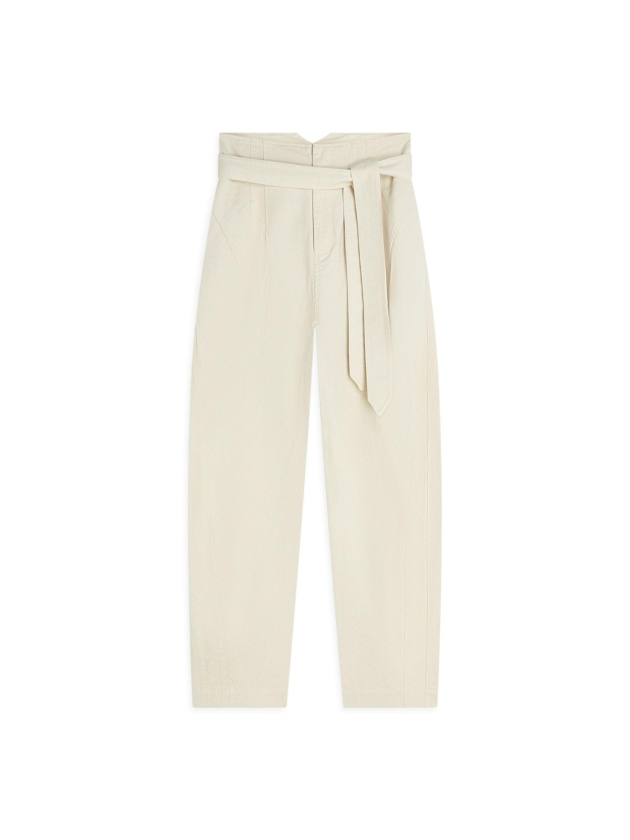 Josh V KIAN high-waisted balloon fit trousers 295 ecru