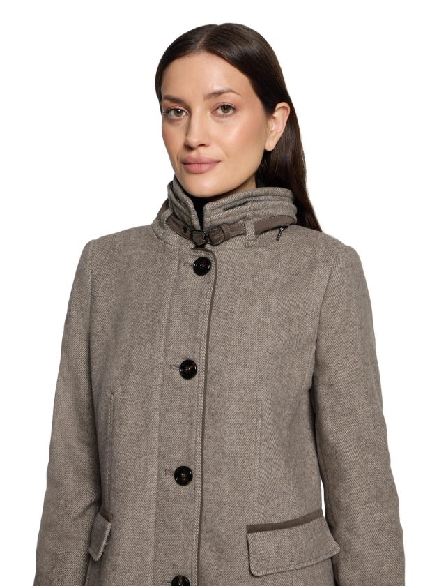 Gil Bret Jacke Wolle 7708 Walnut melange