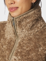 Neo Noir Nida Faux Fur Jacket Taupe