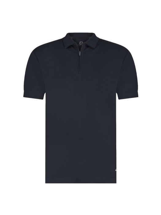 Born with Appetite Dan Knitted Polo Ss 4001 Navy