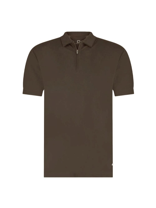 Born with Appetite Dan Knitted Polo Ss 2002 Tabacco