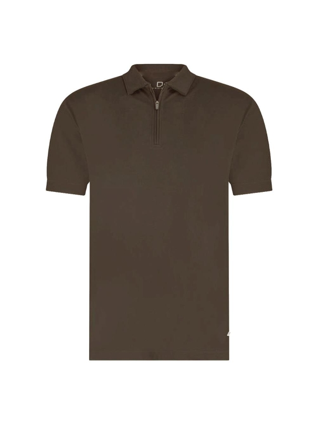 Born with Appetite Dan Knitted Polo Ss 2002 Tabacco