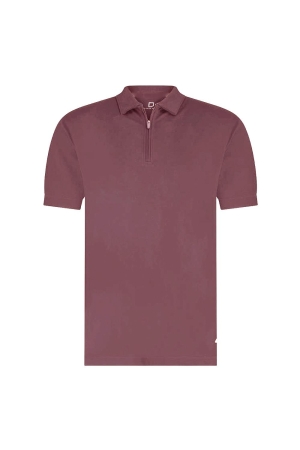 Born with Appetite Dan Knitted Polo Ss 5005 Faded plum