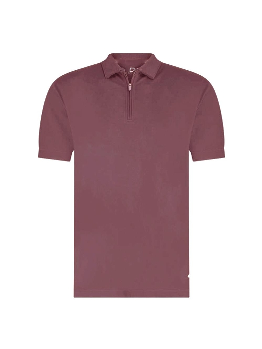 Born with Appetite Dan Knitted Polo Ss 5005 Faded plum