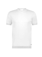 Born with Appetite Wake Knitted T-shirt Ss 1002 Offwhite