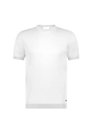 Born with Appetite Wake Knitted T-shirt Ss 1002 Offwhite