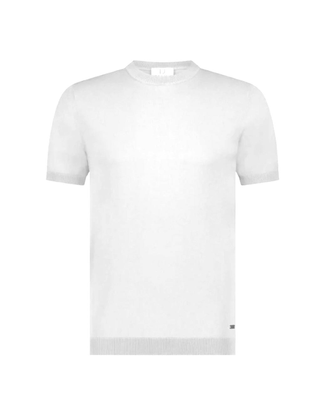 Born with Appetite Wake Knitted T-shirt Ss 1002 Offwhite
