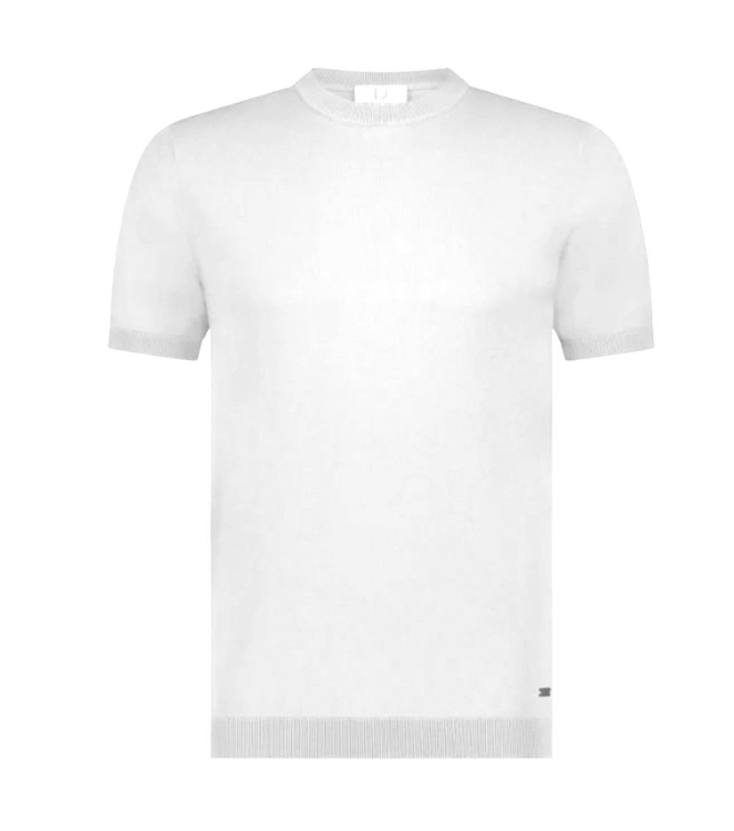 Born with Appetite Wake Knitted T-shirt Ss 1002 Offwhite