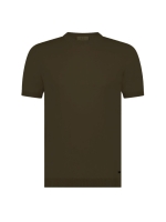 Born with Appetite Wake Knitted T-shirt Ss 2002 Tabacco