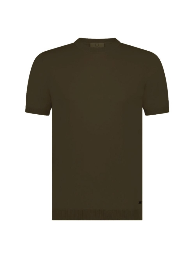 Born with Appetite Wake Knitted T-shirt Ss 2002 Tabacco