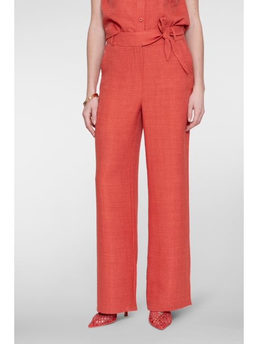Geisha Pants with strap 000201 Burned orange