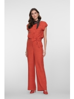 Geisha Pants with strap 000201 Burned orange