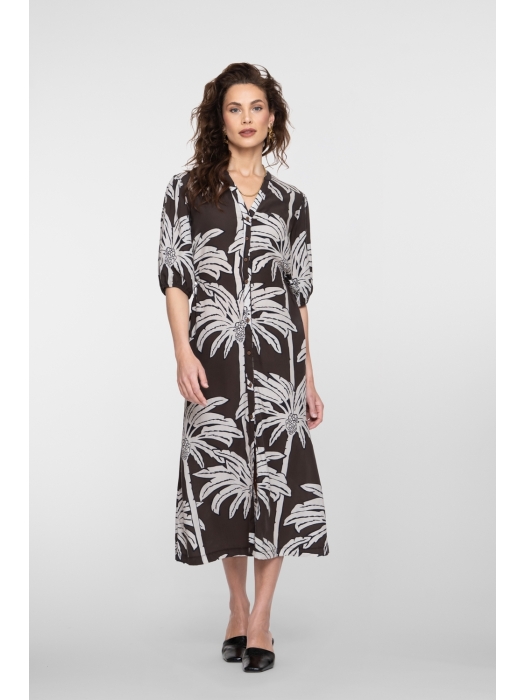 Geisha dress 000775 Brown
