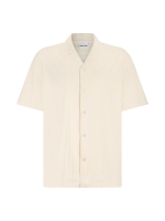 Supply en Co Clyde Knitted Shirt Ss 1002 Offwhite