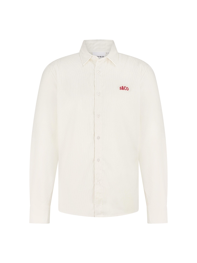 Supply en Co Sutton Shirtjacket 1002 Offwhite