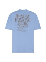 Supply en Co Abdon T-shirt With Backprint 4003 Light blue