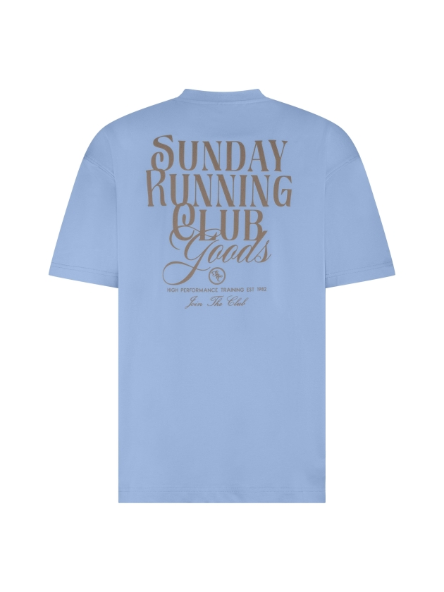 Supply en Co Abdon T-shirt With Backprint 4003 Light blue