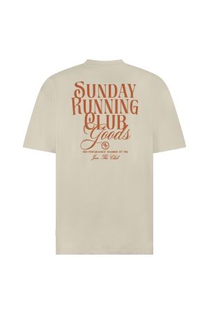 Supply en Co Abdon T-shirt With Backprint 2501 Pebble