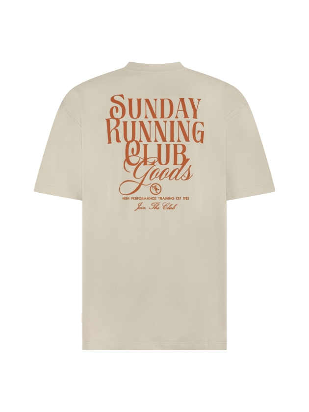 Supply en Co Abdon T-shirt With Backprint 2501 Pebble