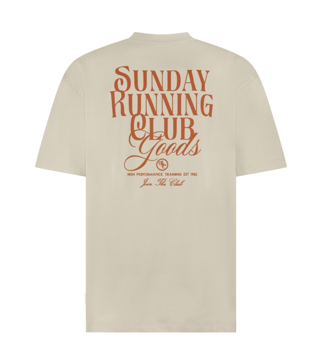 Supply en Co Abdon T-shirt With Backprint 2501 Pebble