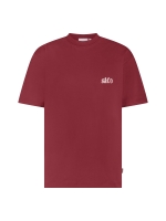 Supply en Co Benson T-shirt With Backprint 6004 Wine red