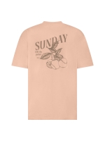 Supply en Co Cooper T-shirt With Backprint 8003 Light orange