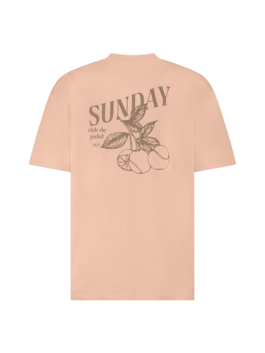 Supply en Co Cooper T-shirt With Backprint 8003 Light orange