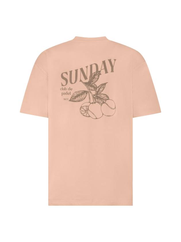 Supply en Co Cooper T-shirt With Backprint 8003 Light orange