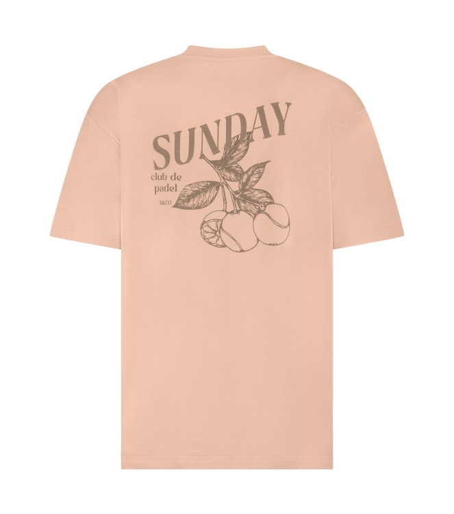 Supply en Co Cooper T-shirt With Backprint 8003 Light orange