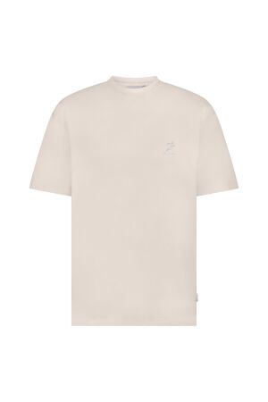 Supply en Co Diego T-shirt With Backprint 1002 Offwhite