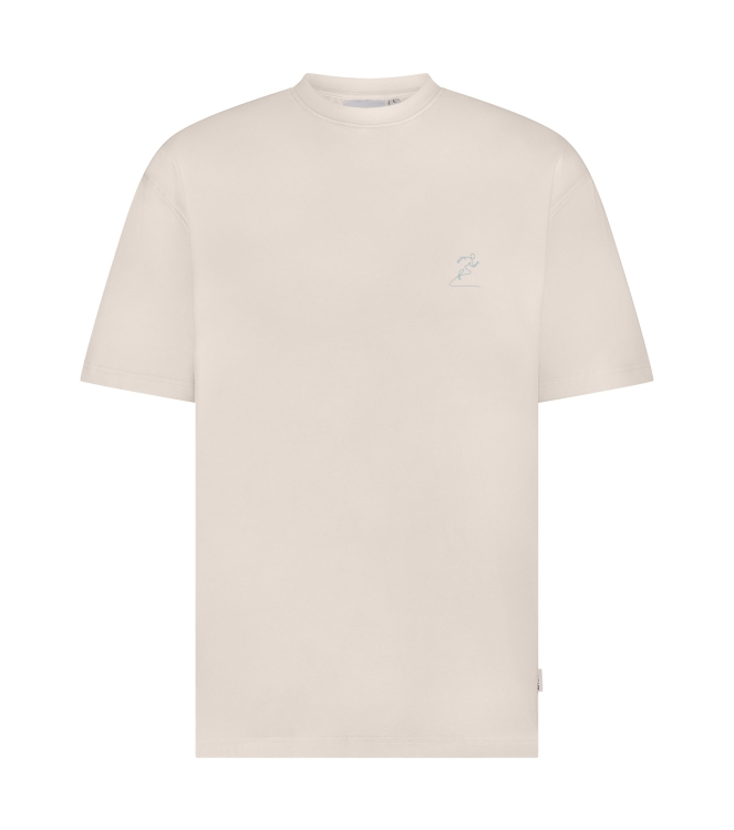 Supply en Co Diego T-shirt With Backprint 1002 Offwhite