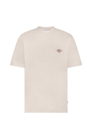 Supply en Co Ezra T-shirt With Backprint 1002 Offwhite