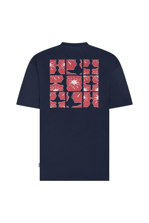 Supply en Co Felton T-shirt With Backprint 4001 Navy