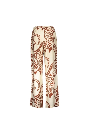 Geisha Pants bi-color 000760 Tabacco