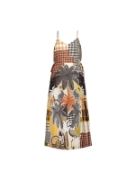 Geisha dress 000775 Brown