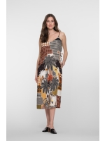 Geisha dress 000775 Brown