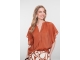 Geisha Top bat sleeve 000202 Ginger