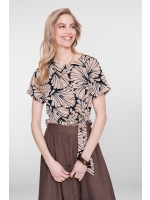 Geisha top 000999 Black