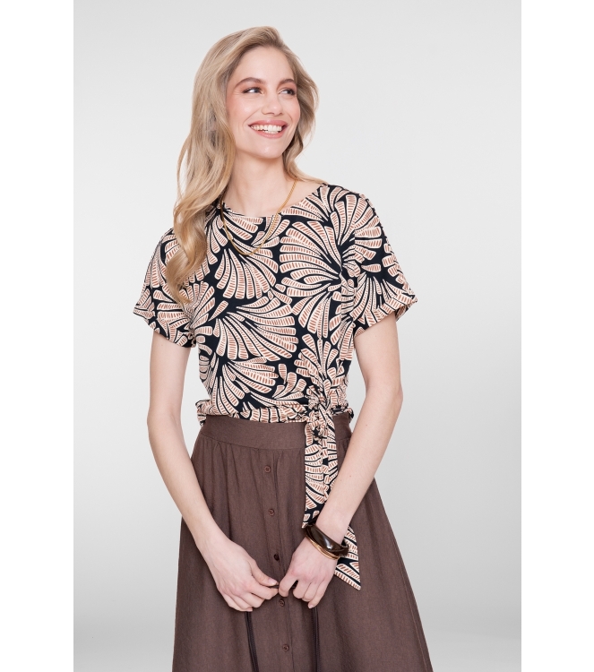 Geisha top 000999 Black