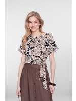Geisha top 000999 Black