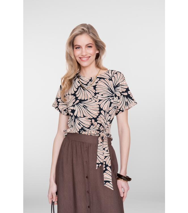 Geisha top 000999 Black