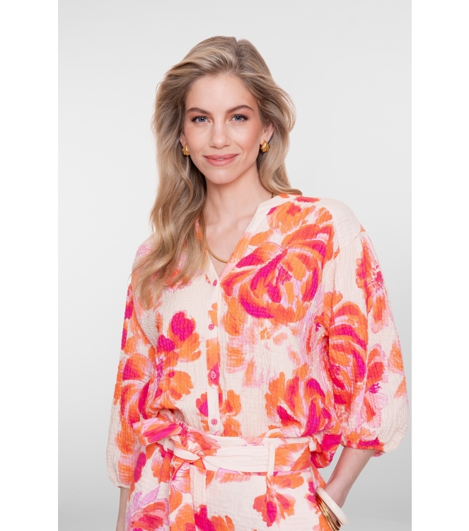Geisha blouse 000250 Orange